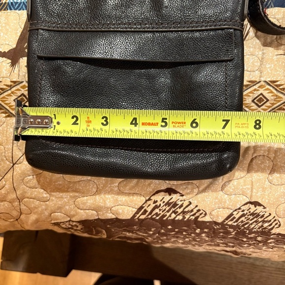 Fossil AIDA small crossbody leather black used - Picture 11 of 13